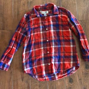Girl’s Flannel shirt by Old Navy